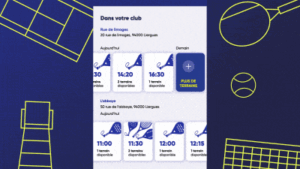 Motion Design 2D pour le client FFT - Tenup