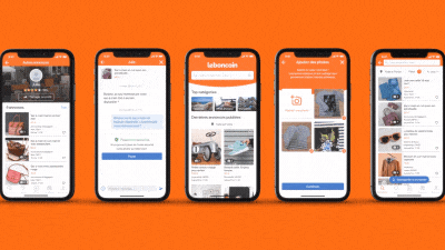 Leboncoin - nouveau logo en animation 2D et 3D