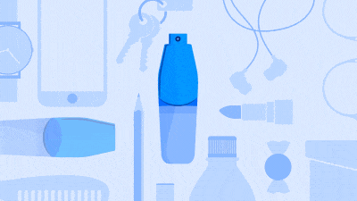 Animation full motion design pour le client L'Oréal Brume